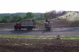 Hydro seeding Hydro seeding